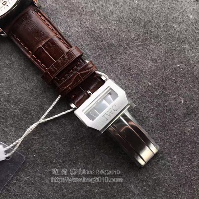 IWC手錶 複刻版萬國葡計 自動機械計時萬國男表 萬國高端男士腕表  hds1664